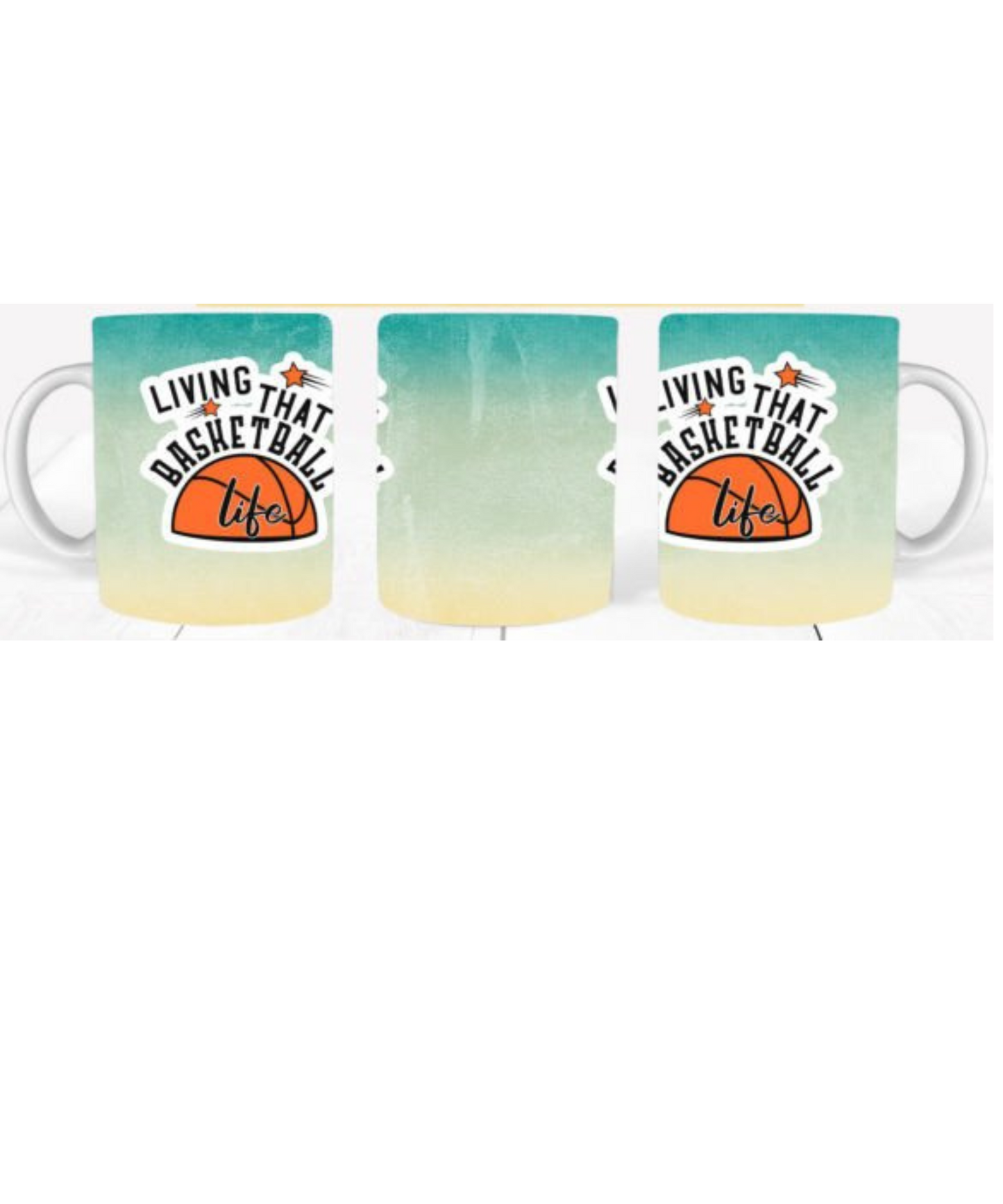 Living That Basketball Life Coffee  Mug