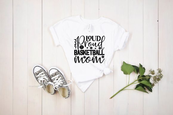 Proud  Basketball  Mom  T-Shirt